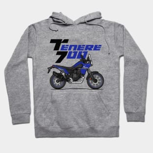 Tenere 700 - Dark blue Hoodie